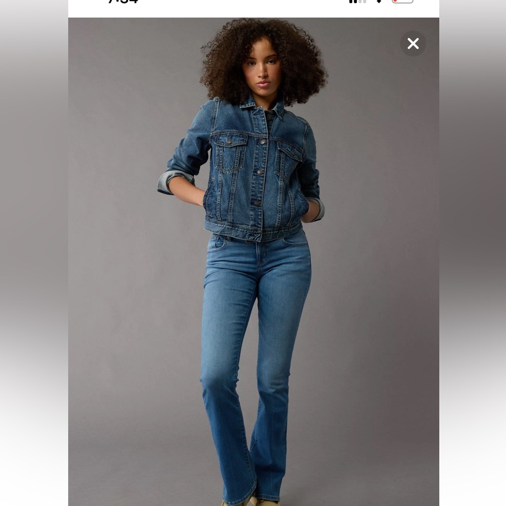 American Eagle Outfitters Blue Flare Jeans